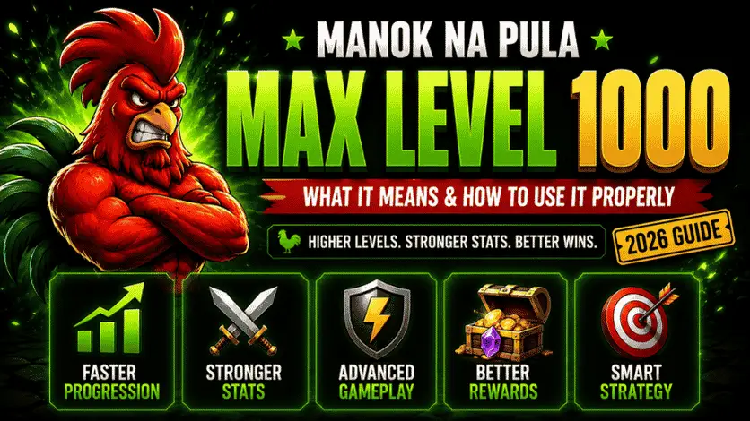 Manok Na Pula Max Level 1000 gameplay banner